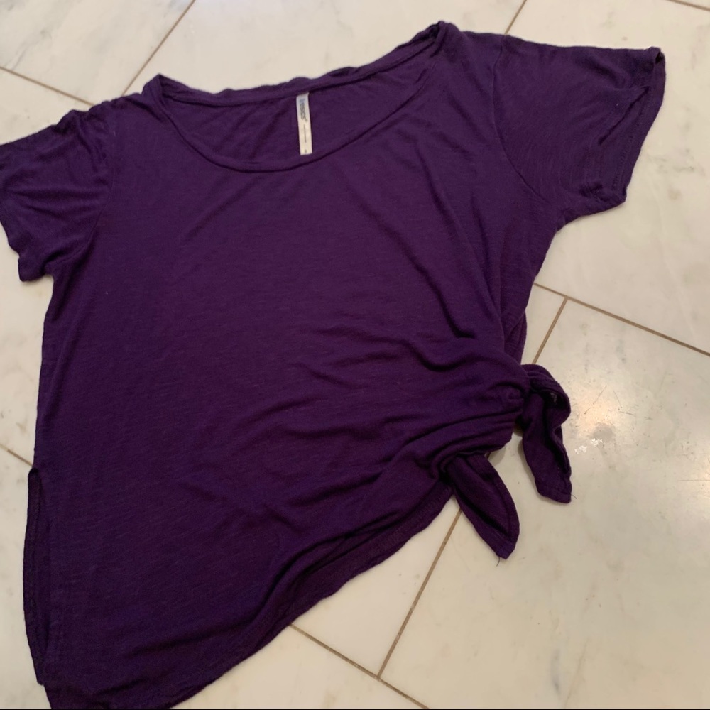 Purple tee - Picture 2 of 2